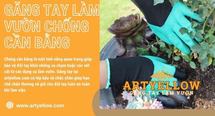 Khuyến Mãi & Ưu Đãi GĂNG TAY LÀM VƯỜN ARTYELLOW